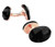 Large Double-Sided Black Onyx in Rose Gold Cufflinks (V-CF-G1211B-RG) Large Double-Sided Black Onyx in Rose Gold Cufflinks (V-CF-G1211B-RG)