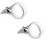 Large Personalized Initial Cufflinks - Letter O