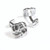 Hickey Freeman Double-Sided Stainless Steel Cufflinks