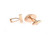 Oversized Rose Gold Cufflinks (V-CF-M68232-RG)