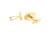 Oversized Gold Cufflinks (V-CF-M68232-G)