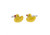 Large Yellow Ducky Cufflinks (V-CF-90198)
