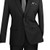 Vinci 2-Button Black Classic Suit - Slim Fit Vinci 2-Button Black Classic Suit - Slim Fit