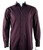 St. Cado Plum Color Contrasting Cuff Fashion Shirt - Button Cuff