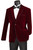 Vinci Trimmed Wine Velvet Slim Fit Sportcoat Vinci Trimmed Wine Velvet Slim Fit Sportcoat