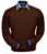  Peru Unlimited Baby Alpaca and Wool Sweatshirt Sweater - Bark Brown  