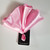 2-in-1 Pouf Round Pocket Square - Pink on Pink