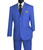 Lucci 2-Button with Flat Front Slacks Budget Suit - Royal