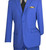 Lucci 2-Button with Flat Front Slacks Budget Suit - Royal
