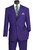 Lucci 2-Button with Flat Front Slacks Budget Suit - Purple Lucci 2-Button with Flat Front Slacks Budget Suit - Purple