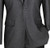 Vinci 2-Button Grey Weave Suit - Slim Fit