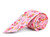 Parquet 100% Cotton Pink Small Roses Skinny Tie