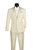 Vinci 2-Button Ivory Classic Tuxedo - Slim Fit