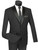 Lucci Black 2-Button Budget Tuxedo - Slim Fit