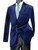 Vinci Sapphire Blue Velvet Classic Sportcoat Vinci Sapphire Blue Velvet Classic Sportcoat