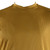 Bassiri Short Sleeve V-Neck Ribbed Jersey Knit Tee - Gold