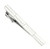 Silver Tie Bar Clip - Patterned