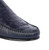  Lombardy - Genuine Ostrich Quill & Leather  Loafer - Navy Blue