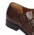 Lombardy - Genuine Caiman Croc Hornback Dress Shoe - Brown