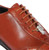 Los Altos Genuine Ostrich Leg Patch Design Cognac Sneaker