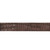 Los Altos Genuine Caiman Croc Hornback Western Fashion Belt - Brown