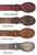 Los Altos Genuine Caiman Croc Belly Western Fashion Tonal Belt Los Altos Genuine Caiman Croc Belly Western Fashion Tonal Belt