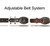 Los Altos Tonal Genuine Caiman Croc Belly Western Fashion Belt Los Altos Tonal Genuine Caiman Croc Belly Western Fashion Belt