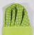 Bright Green Polka Dots - 100% Cotton Pre-Folded Pocket Square Insert Bright Green Polka Dots - 100% Cotton Pre-Folded Pocket Square Insert