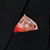 100% Silk Pre-Folded Point Design Pocket Square Insert - Pink & Melon