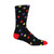ThreadJar Premium Cotton & Spandex Socks - Colorful Polka Dots