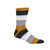 ThreadJar Premium Cotton & Spandex Socks - Block Design
