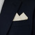 100% Ivory Cotton Pre-Folded Pocket Square Handkerchief Insert - 2 Point 100% Ivory Cotton Pre-Folded Pocket Square Handkerchief Insert - 2 Point