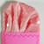 Men's Sequin Pre-Folded Pocket Square Insert - Pink Ombre