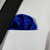 Men's Crushed Velvet Pre-Folded Pocket Square Insert - Royal Blue Men's Crushed Velvet Pre-Folded Pocket Square Insert - Royal Blue