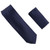 100% Silk Diagonal Weave Necktie with Pocket Square - Navy Blue  100% Silk Diagonal Weave Necktie with Pocket Square - Navy Blue