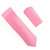 100% Silk Diagonal Weave Necktie with Pocket Square - Pink