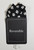 100% Cotton Black & White Paw Print Pre-Folded Pocket Square Insert 100% Cotton Black & White Paw Print Pre-Folded Pocket Square Insert