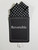 Small White Dots on Black 100% Cotton Pre-Folded Pocket Square Handkerchief Insert - 2 Point Small White Dots on Black 100% Cotton Pre-Folded Pocket Square Handkerchief Insert - 2 Point