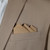 Golden Tan Silk with Cotton Pre-Folded Pocket Square Handkerchief Insert