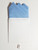 Blue 100% Cotton Pre-Folded Pocket Square Handkerchief Insert - 3 PT