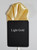 Light Gold Satin Pre-Folded Pocket Square Insert