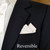 100% Cotton Pre-Folded Pocket Square Handkerchief Insert - White Mini Dots 100% Cotton Pre-Folded Pocket Square Handkerchief Insert - White Mini Dots