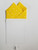 100% Cotton Pre-Folded Pocket Square Handkerchief Insert - Yellow Polka Dot  100% Cotton Pre-Folded Pocket Square Handkerchief Insert - Yellow Polka Dot