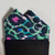100% Cotton Pre-Folded Pocket Square Handkerchief Insert - Navy & Green Abstract Floral 100% Cotton Pre-Folded Pocket Square Handkerchief Insert - Navy & Green Abstract Floral