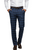 Leonardo Valenti Modern Fit Silk & Wool Blend Slacks - Blue Plaid