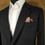 100% Cotton Pre-Folded Pocket Square Handkerchief Insert -Black & Copper Floral 100% Cotton Pre-Folded Pocket Square Handkerchief Insert -Black & Copper Floral