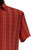 Bassiri Short Sleeve Camp Shirt - White & Black Petite Squares on Red Bassiri Short Sleeve Camp Shirt - White & Black Petite Squares on Red