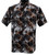 Bassiri Short Sleeve Camp Shirt - Artistic Grey & Brown Mix Foliage Print Bassiri Short Sleeve Camp Shirt - Artistic Grey & Brown Mix Foliage Print