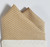 100% Cotton Pre-Folded Pocket Square Handkerchief Insert - Tan Polka Dots 100% Cotton Pre-Folded Pocket Square Handkerchief Insert - Tan Polka Dots