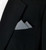 100% Cotton Pre-Folded Pocket Square Handkerchief Insert - Battleship Grey 100% Cotton Pre-Folded Pocket Square Handkerchief Insert - Battleship Grey